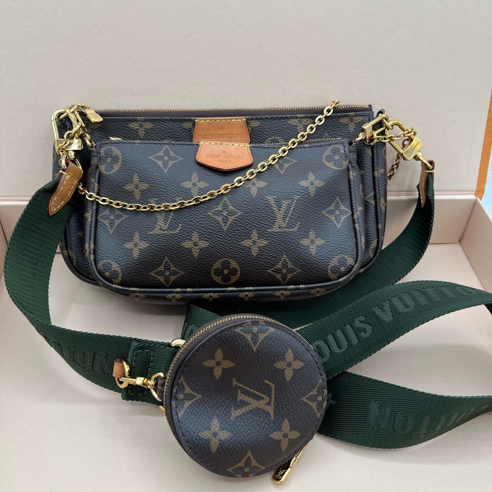 Louis Vuitton Multi pochette with Green Strap😍🔥 - Picture 9 of 9
